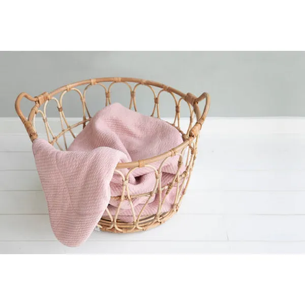 Κουβέρτα καλοκαιρινή Pure Soft Pink 110 x 140 2