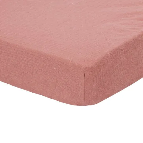 Σεντόνι με λάστιχο Pure Pink Blush 70 x 140 2