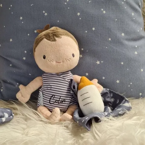 Υφασμάτινο μωρό σε καλαθούνα Jim 2