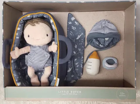 Υφασμάτινο μωρό σε καλαθούνα Jim 4