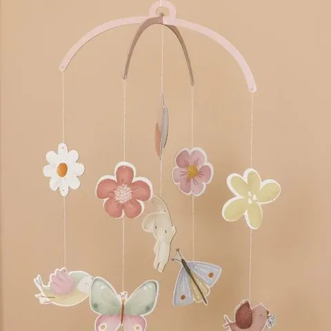 Χαρτονένιο μόμπιλε _Flowers & Butterflies_ FSC 4